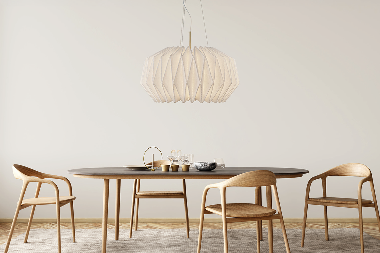 Leklint164 Softlypleated I Pendant Xlarge Felt Lifestyle