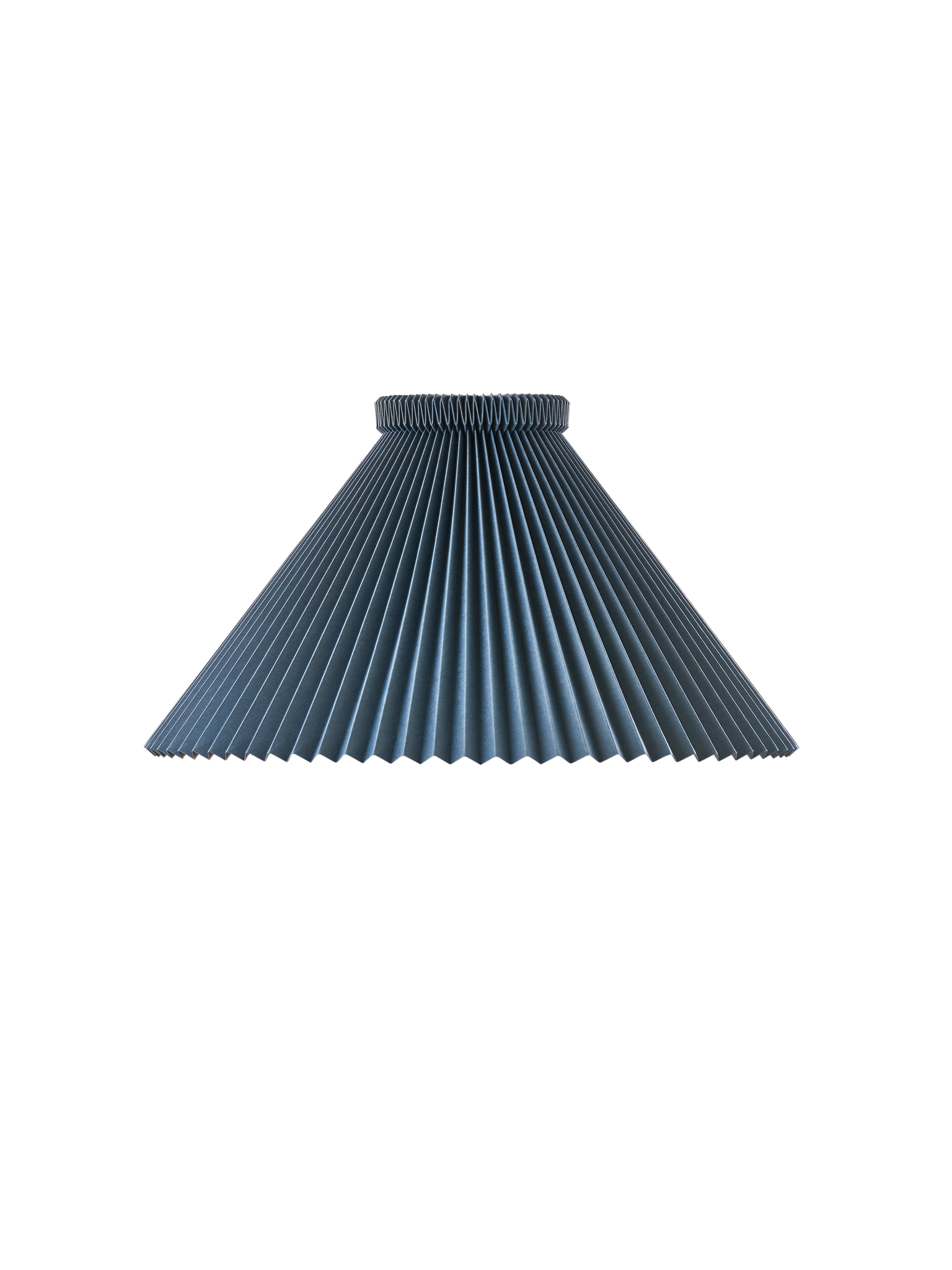 Leklint1 Lampshade 30Cm Denimblue Paper Packshot1