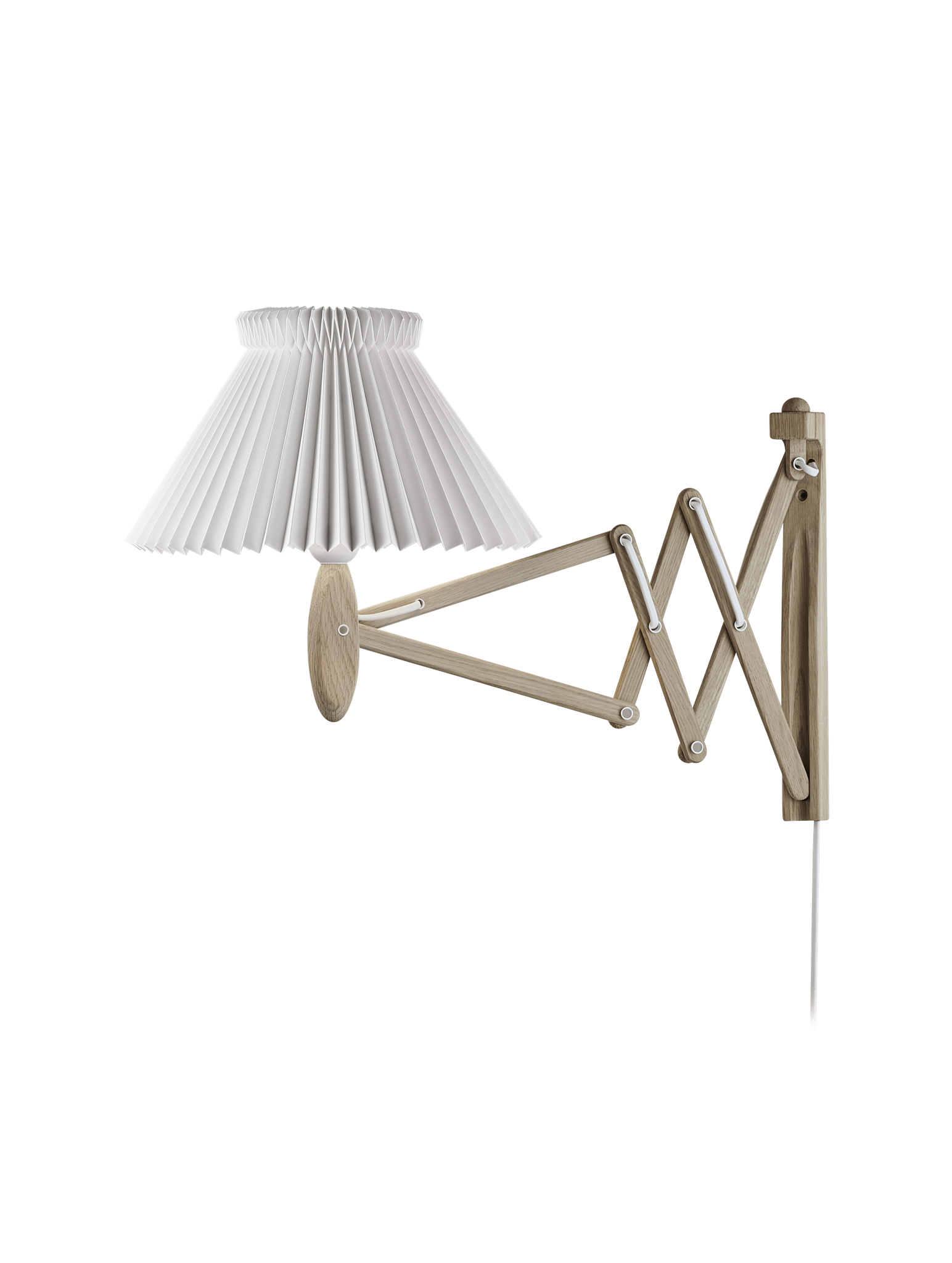 Leklint224 Sax Wall Lamp Lightoak Lampshade1 17Cm Paper Packshot