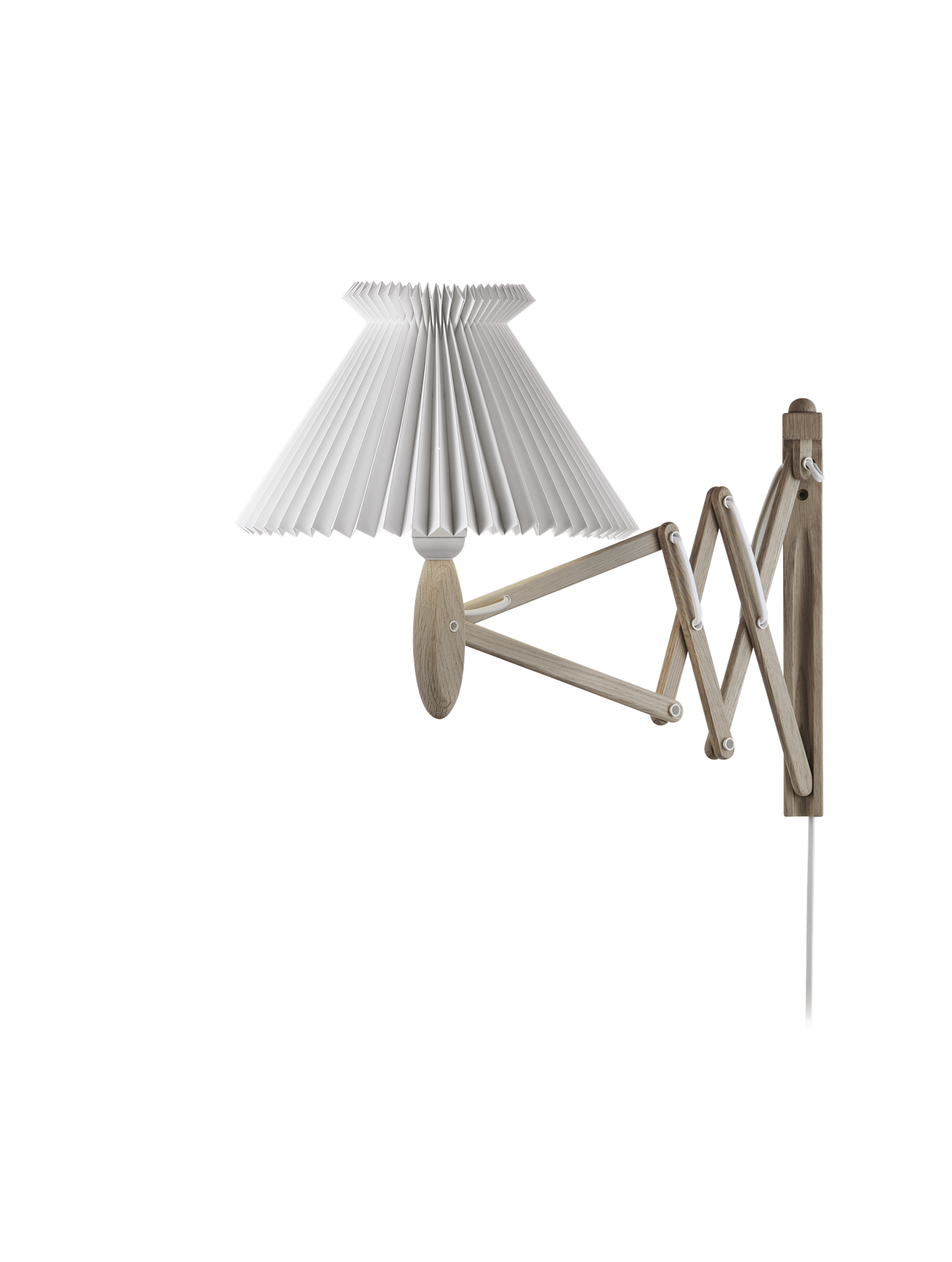 Leklint224 Sax Wall Lamp Lightoak Lampshade6 17Cm Paper Packshot